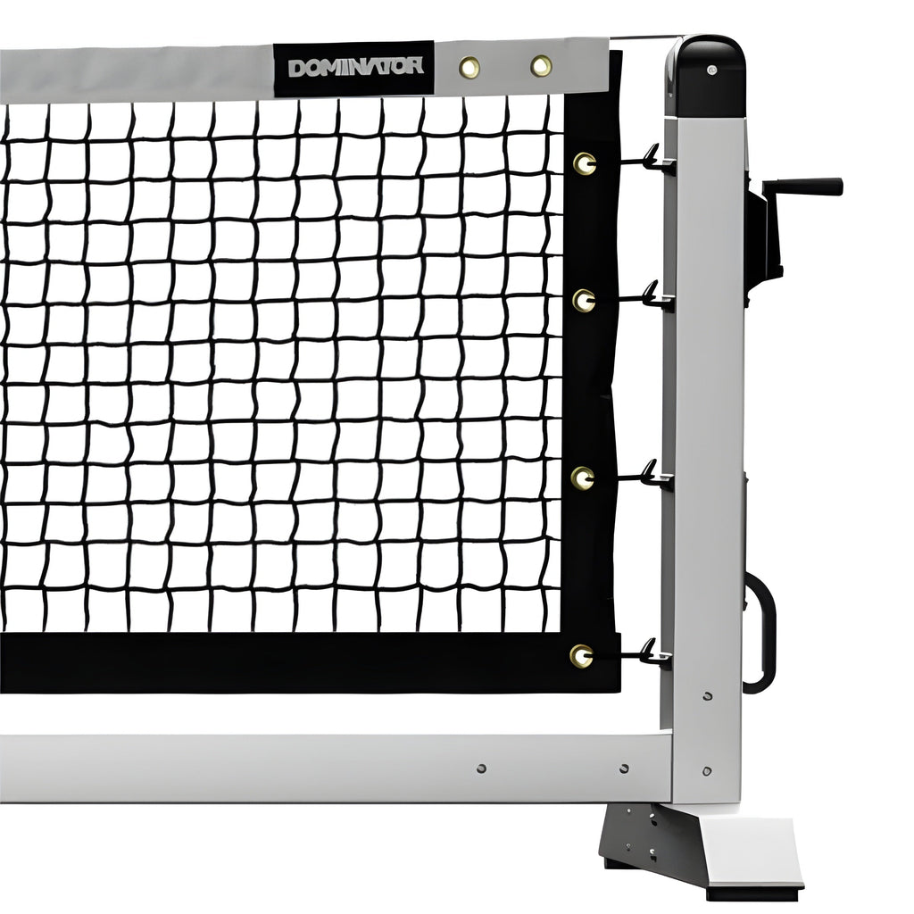 Dominator Pro Max Semi Permanent Rolling Portable Pickleball Net - pb-max-1