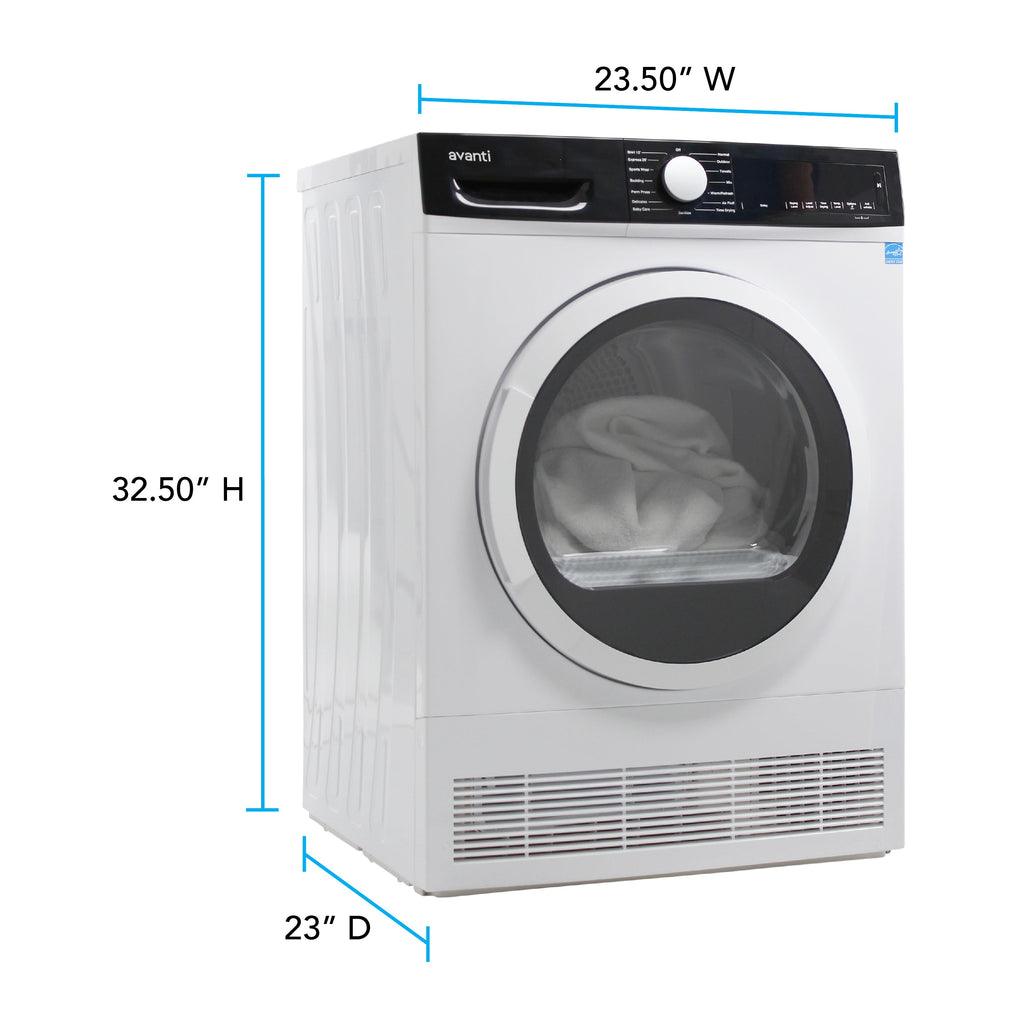 Avanti Front Load Clothes Dryer - FLD40V0W