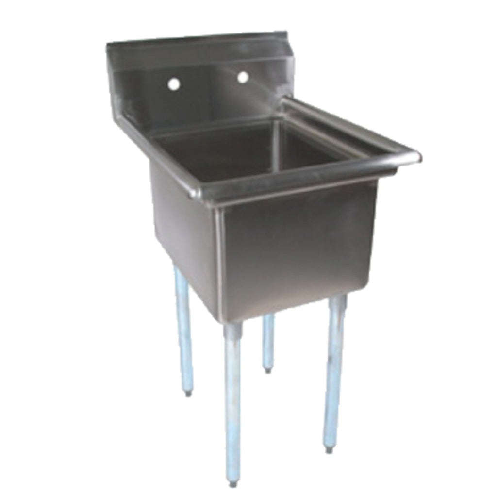 John Boos E1S8-1620-12 One-Compartment E-Series Sink - JBE1S8162012