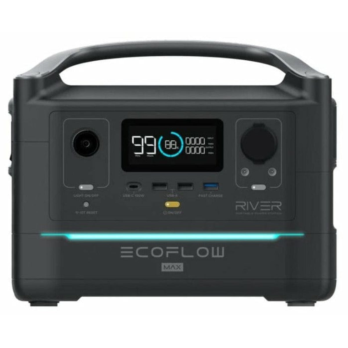 EcoFlow RIVER Max Portable Power Station - EFRIVER600MAX-H-US