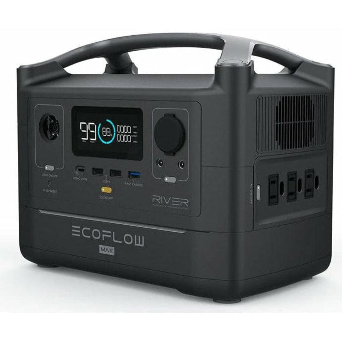EcoFlow RIVER Max Portable Power Station - EFRIVER600MAX-H-US