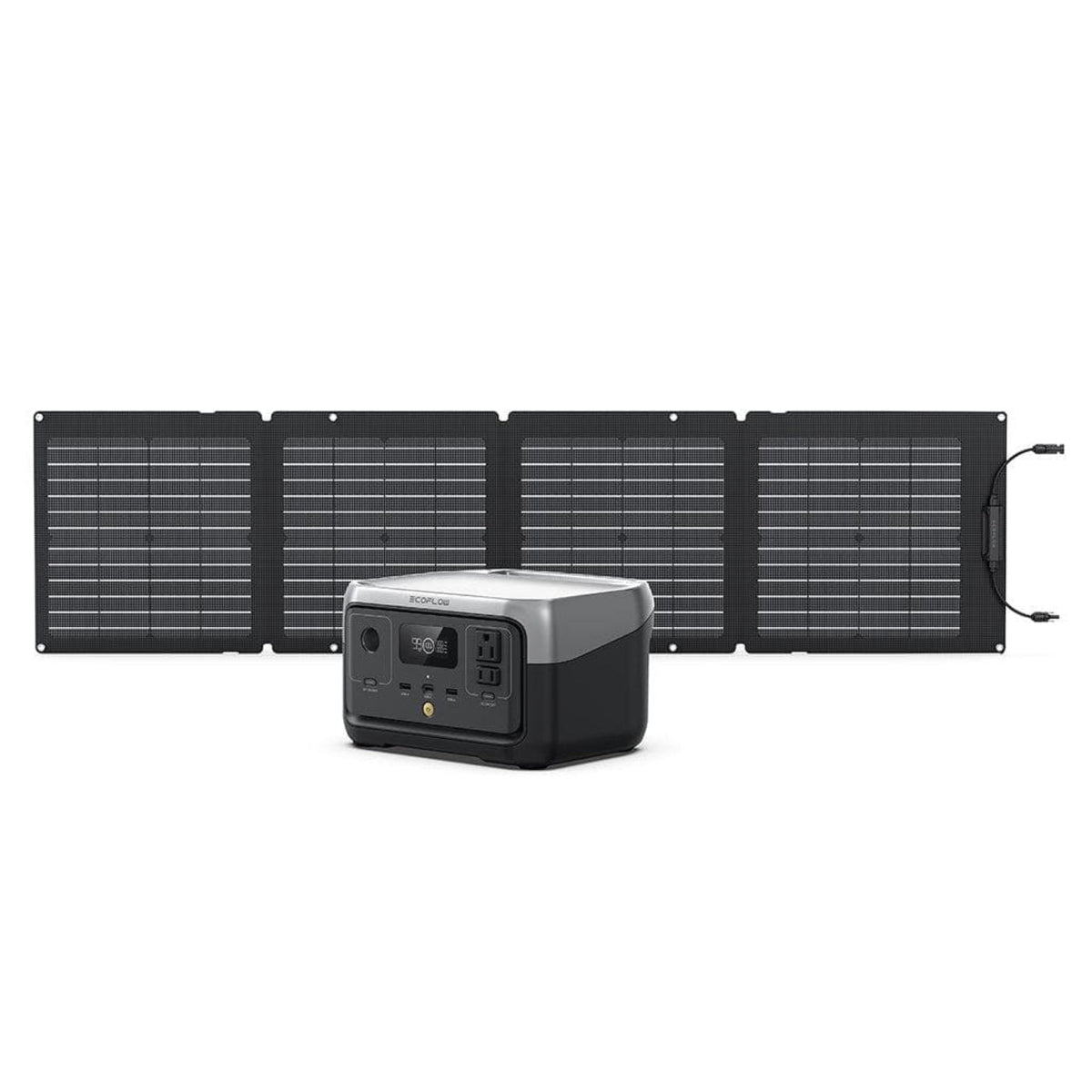 EcoFlow RIVER 2 + 110W Portable Solar Panel - RIVER2-110-1-US