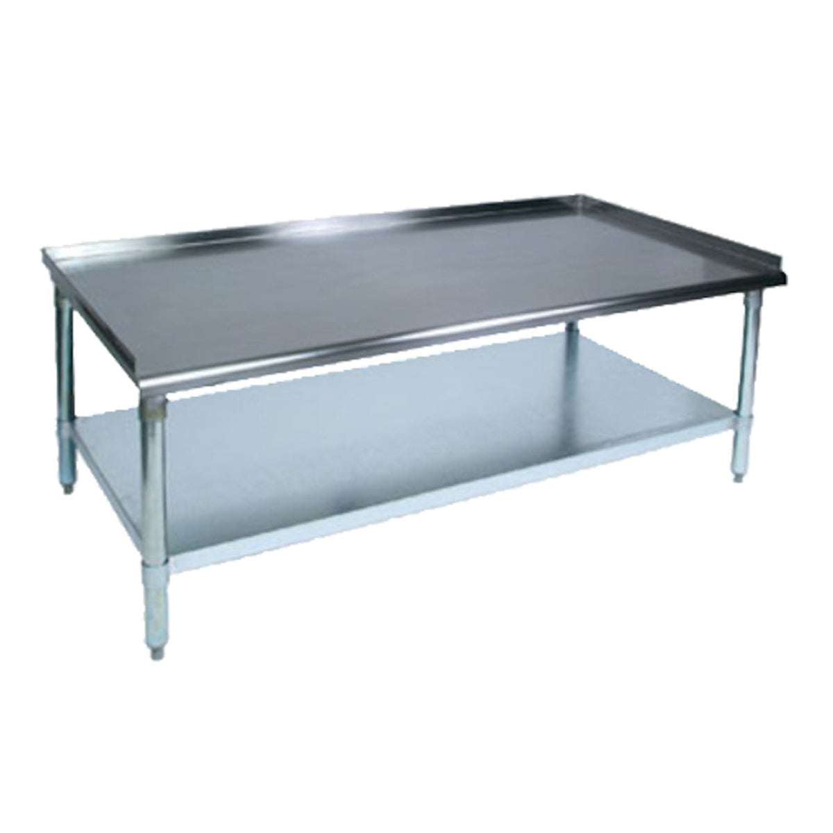 John Boos EES8-3048SSK Open Base 48" W x 30" D Equipment Stand, Stainless Steel - JBEES83048SSK