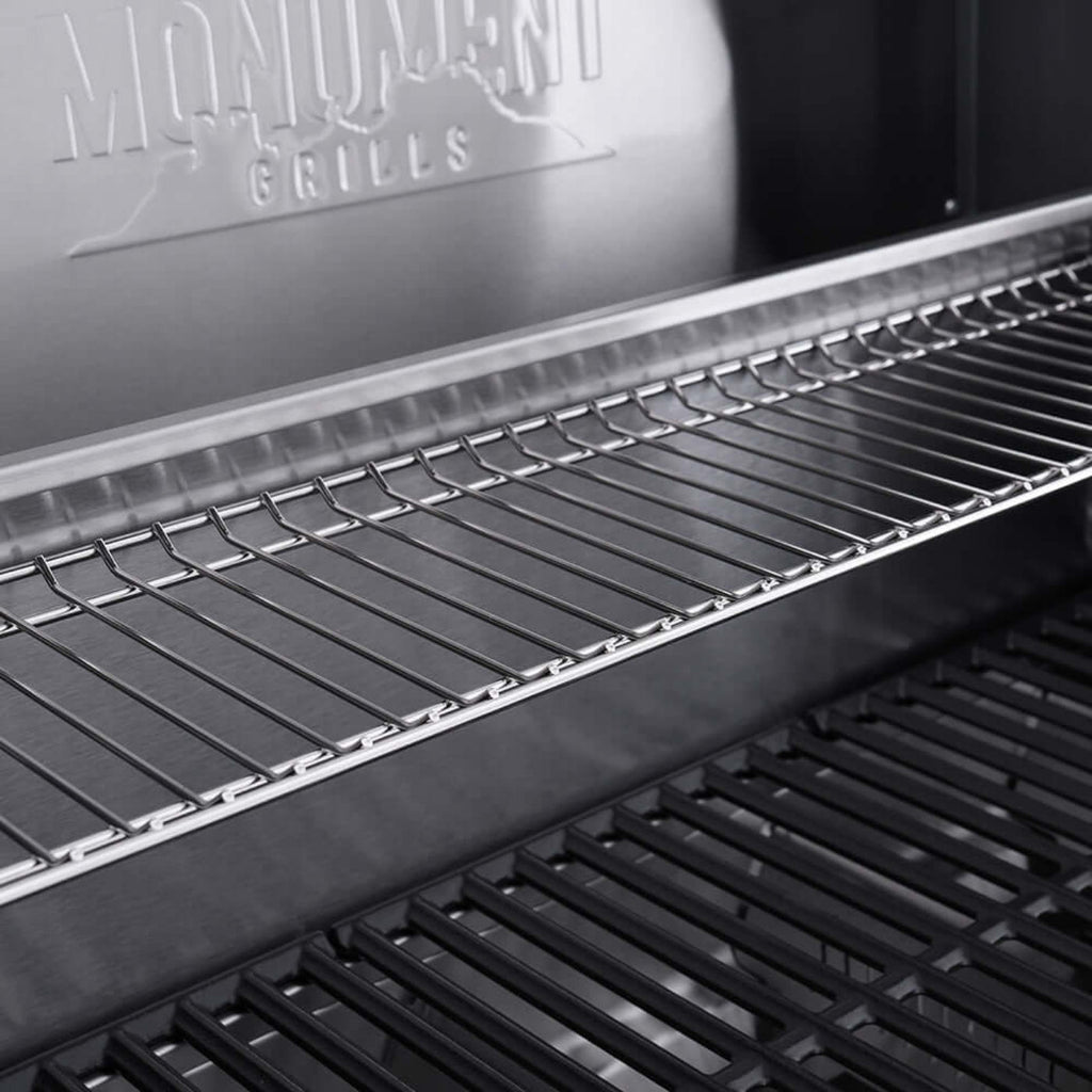 Monument Grills Eminence 405 Series | 4 Burner Tech Propane Gas Grill in Stainless Steel - E405