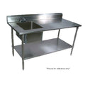 John Boos EPT6R5-3048SSK-R Work Table with Prep Sink - JBEPT6R53048SSKR