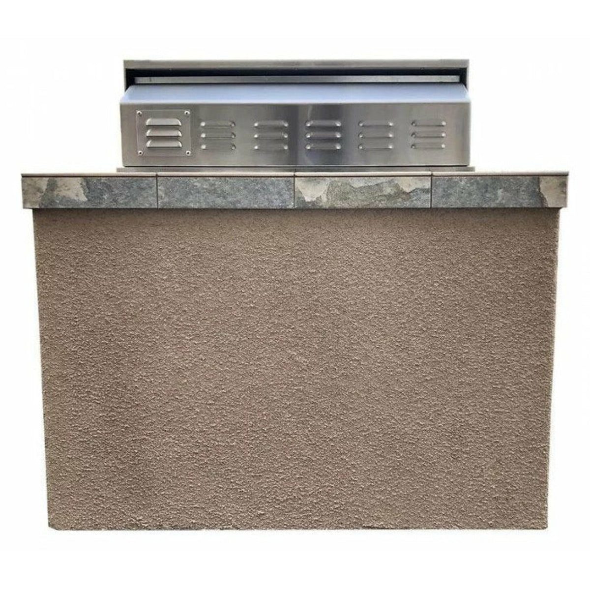 KOKOMO Panama 4' BBQ Island with 4 Burner Built In BBQ Grill - PANAMA