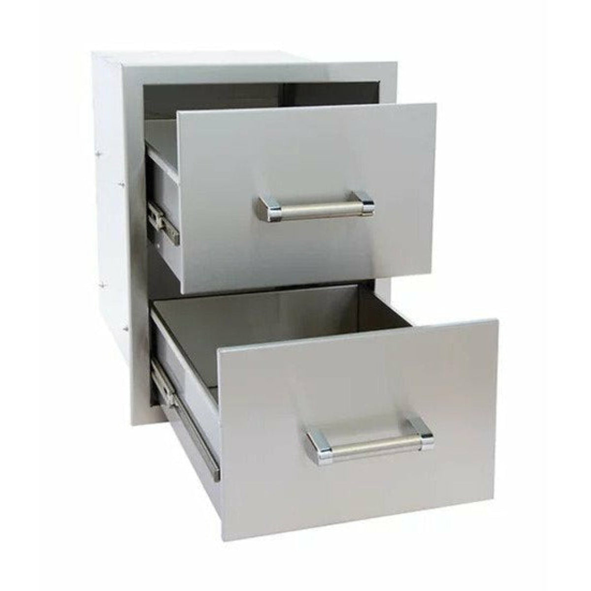 KoKoMo Outdoor Kitchen Stainless Steel Double Drawer - KO-DD12