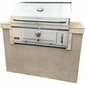 KOKOMO St. Martin 4' Charcoal Built In BBQ Island - ST.MARTIN