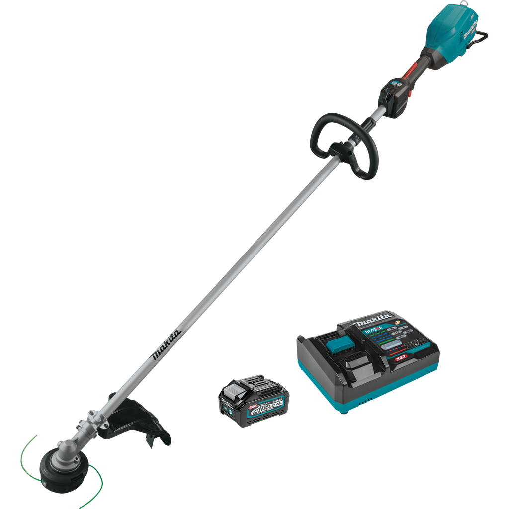 Makita 40V max XGT Brushless Cordless 17" High Torque String Trimmer Kit (4.0Ah) - GRU04M1
