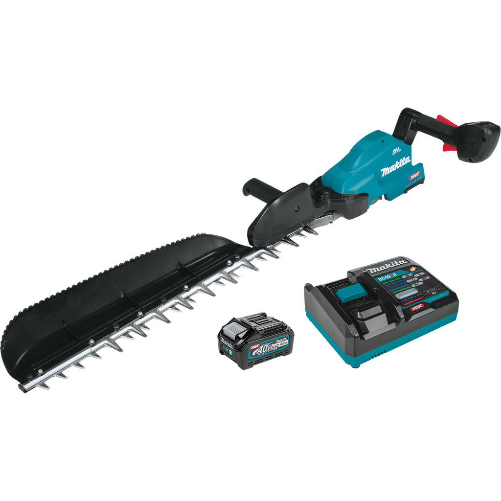 Makita 40V max XGT Brushless Cordless 24" Single Sided Hedge Trimmer Kit (4.0Ah) - GHU04M1
