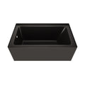 Char-Griller Voltaire 54 x 30 Skirted Left Drain Soaking Apron Bathtub in Glossy Black -1769836461710_171