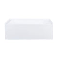 Char-Griller Voltaire 60 x 30 Skirted Left Drain Soaking Apron Bathtub in Glossy White with I - 1769842463476_947