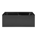 Char-Griller Voltaire 60 x 30 Skirted Left Drain Soaking Apron Bathtub in Matte Black with In - 1769842568223_495