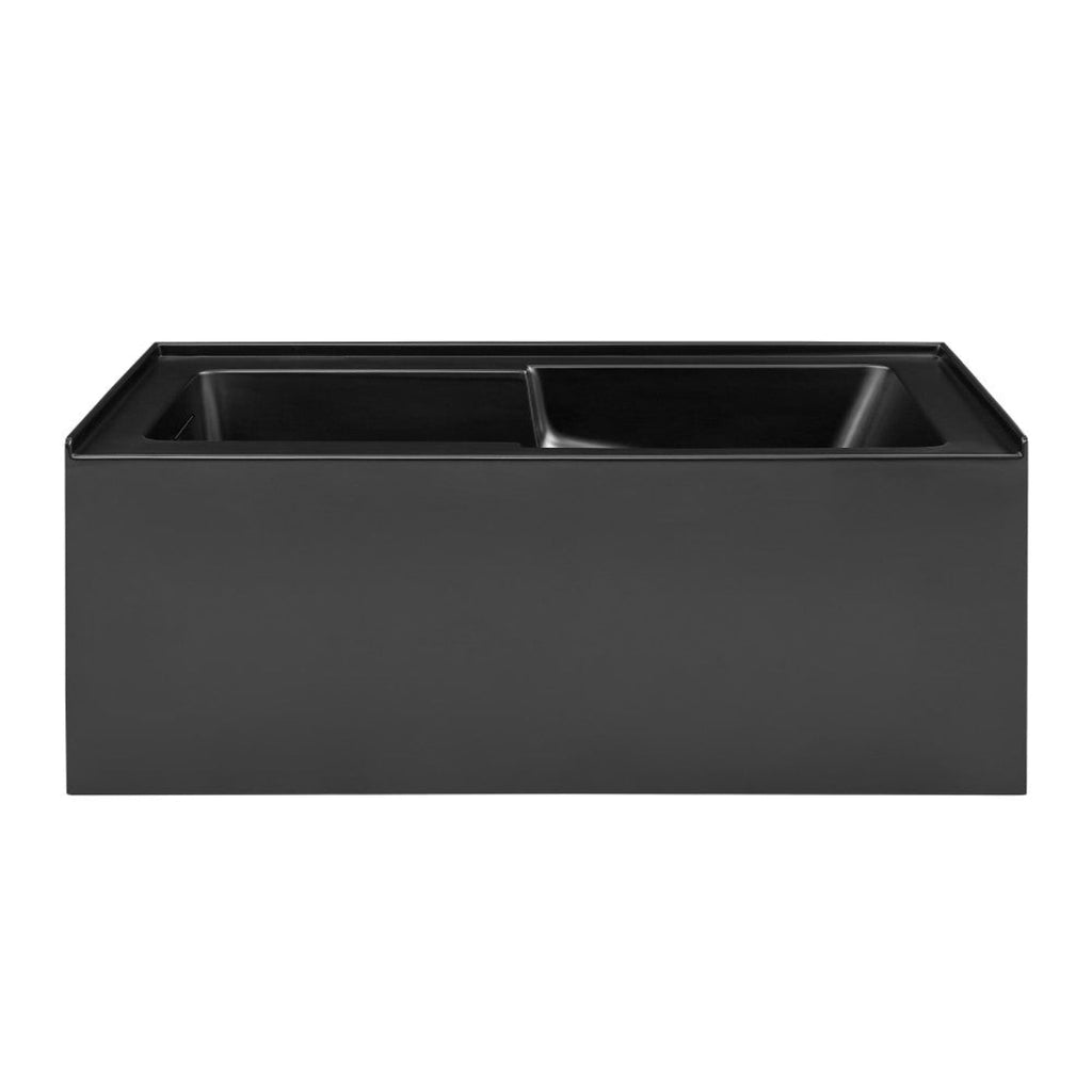 Char-Griller Voltaire 60 x 32 Skirted Left Drain Soaking Apron Bathtub in Matte Black with In - _1769842561868_952