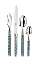 Louxor Silver & Blue Salad Set - 2 Pieces
