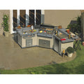 Char-Griller Cal Flame Customizable 15 Foot Grand Pavilion BBQ Island with Bar Seating GPV310 - SKU_1769674435335_599
