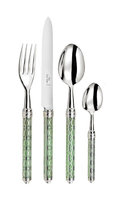 Louxor Silver & Anise 5-Piece Place Setting