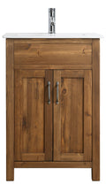 Char-Griller Bryson 24" Single Sink Vanity In Walnut with Porcelain Top - SKU_1769842809176_516