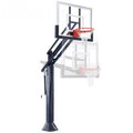 First Team Attack In Ground Adjustable Basketball Goal