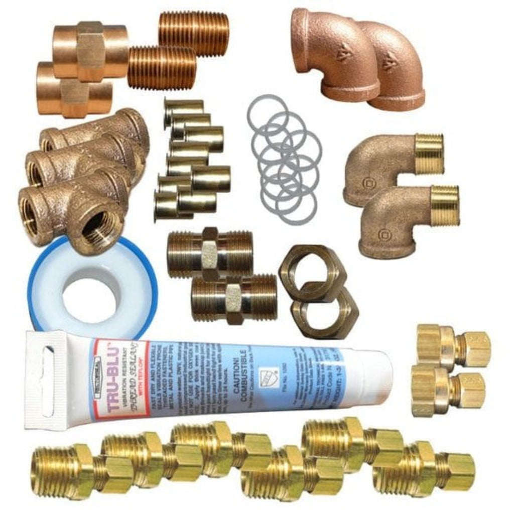 Heliatos Boat Freeze Protected Solar Water Heater Kit with External Heat Exchanger