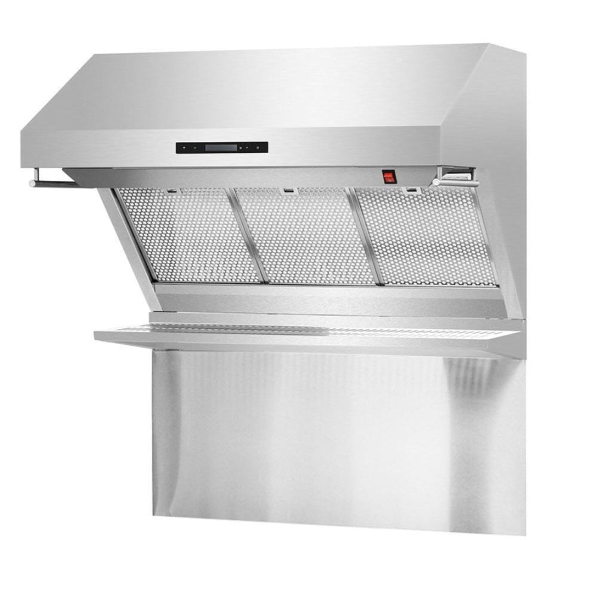 Forno 4-Piece Pro Appliance Package - 48-Inch Gas Range, Premium Hood, French Door Refrigerator, and Dishwasher in Stainless Steel - AP4-6260-48