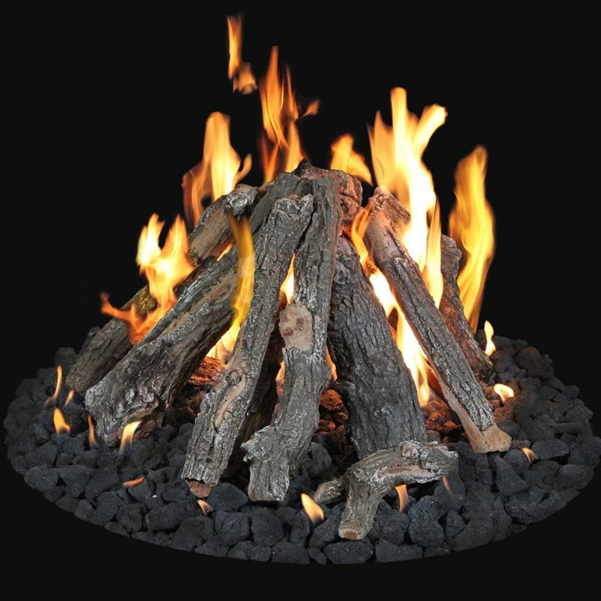 Grand Canyon  Quaking Aspen Birch Log Set For Fire Pits (9 PC.) FPASP-18/24