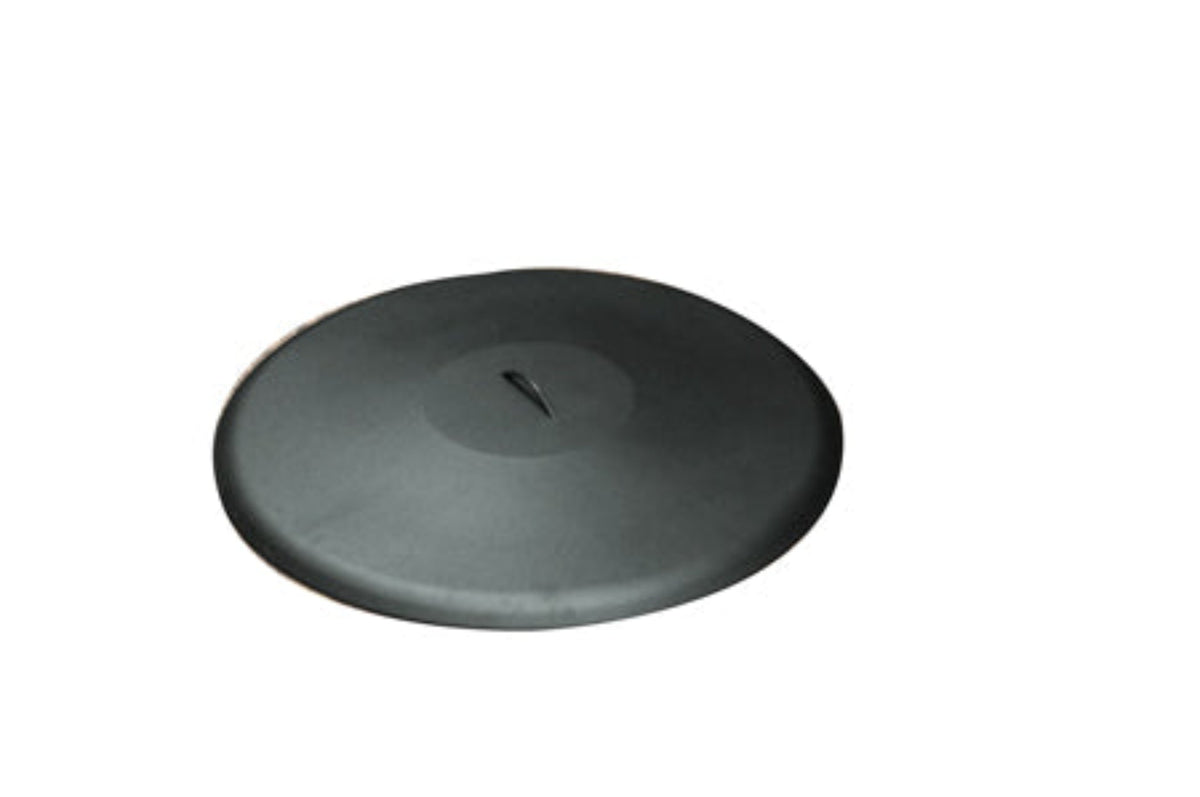 36" Round Aluminum Cover- Black - FPHC-36BL