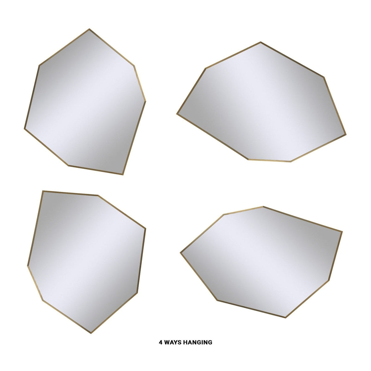 RenWil Devika Geometric, Irregular Mirror NDD23M006 - MT2517