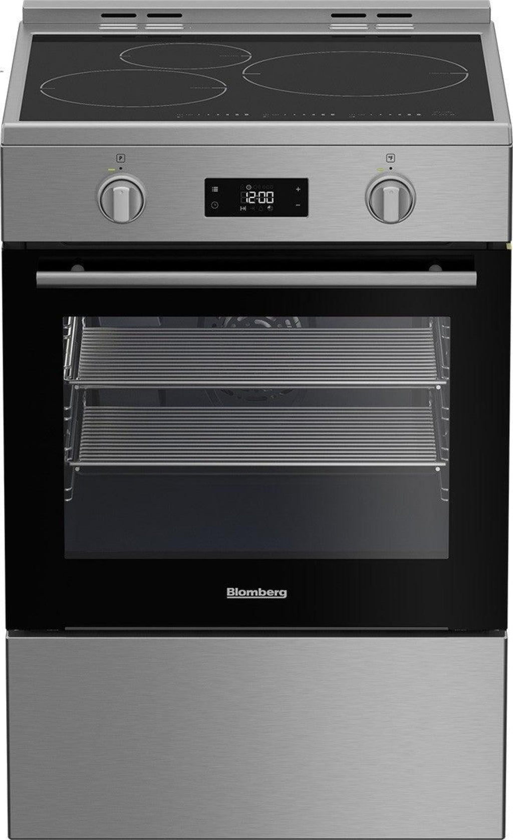 BLOMBERG APPLIANCES BIRU24102SS 24" Free-Standing Induction Slide-In Range, True Convection in Stainless Steel - BIRU24102SS