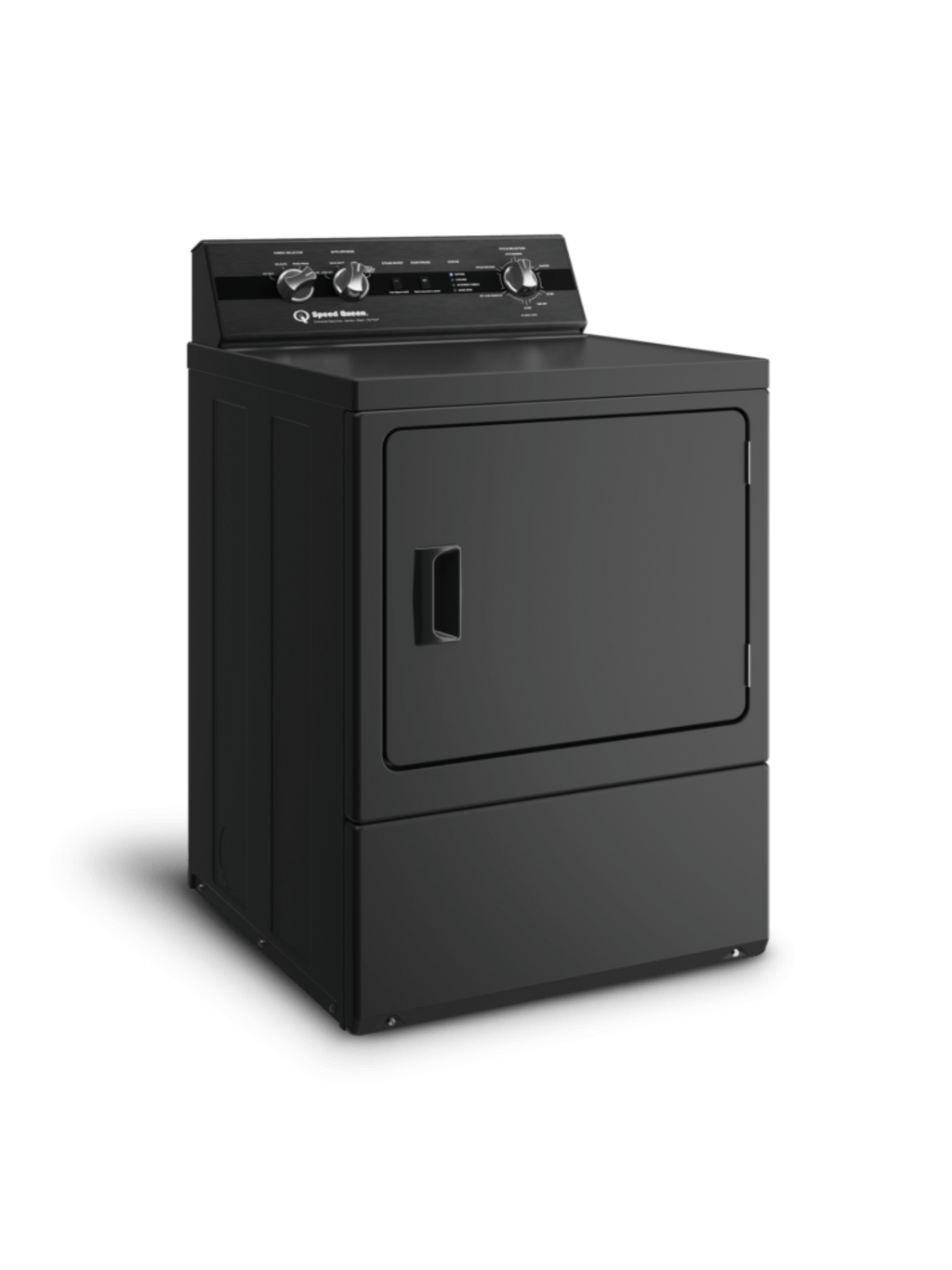 SPEED QUEEN DC5004BE DC5 Sanitizing Electric Dryer with Pet Plus Extended Tumble Steam  Black - DC5004BE