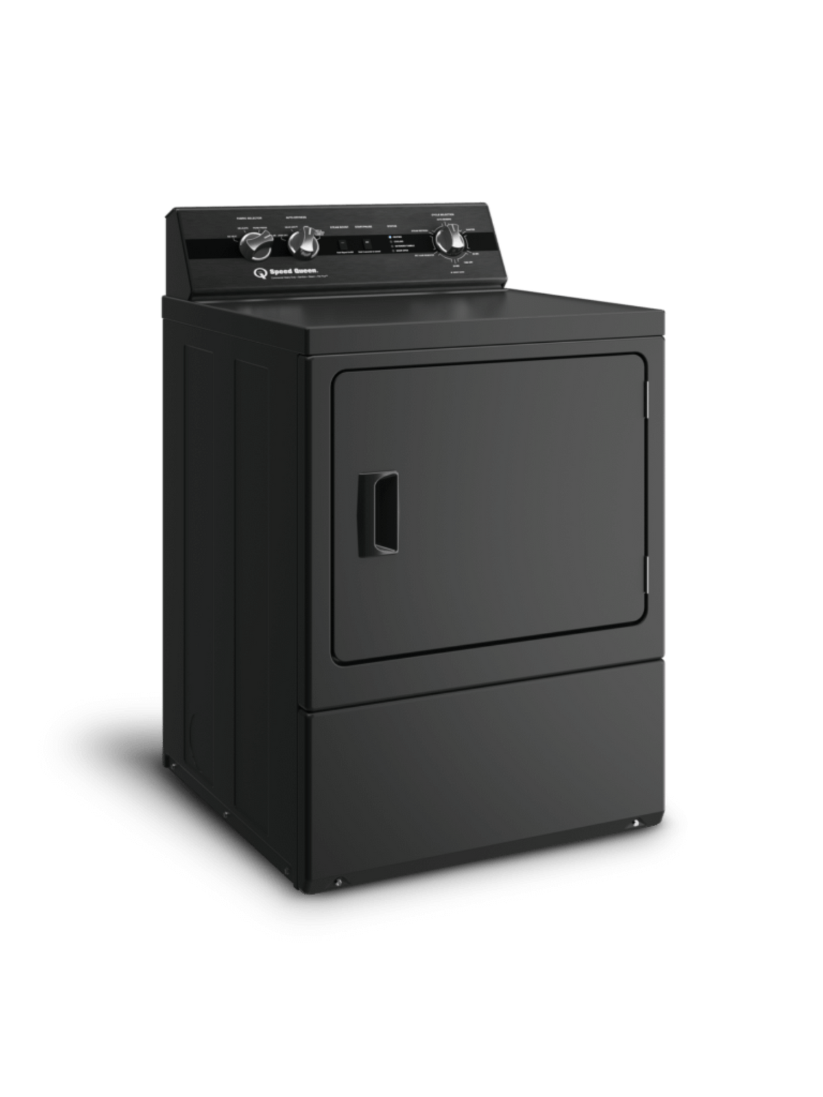 SPEED QUEEN DC5004BE DC5 Sanitizing Electric Dryer with Pet Plus Extended Tumble Steam  Black - DC5004BE
