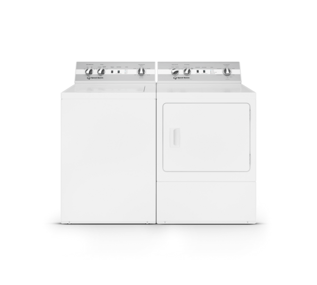 SPEED QUEEN DC5004WG DC5 Sanitizing Gas Dryer with Pet Plus Extended Tumble Steam White - DC5004WG