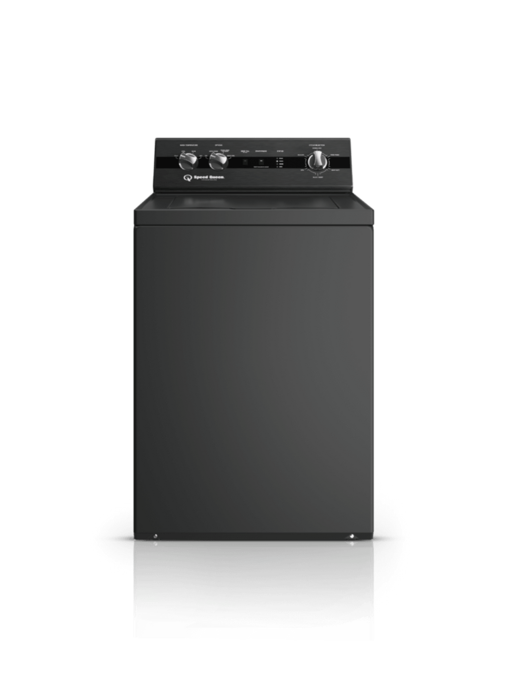 SPEED QUEEN TC5003BN TC5 Top Load Washer with Speed Queen Classic Clean No Lid Lock  Black - TC5003BN