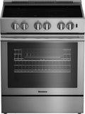 BLOMBERG APPLIANCES BERU30422SS 30in electric stainless range with 5.7 cu ft self clean oven, 4 burner in Stainless Steel - BERU30422SS