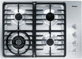MIELE KM3465G KM 3465 G Stainless steel - 30-inch gas cooktop with a dual wok burner for particularly wide ranging burner capacity. in Stainless Steel