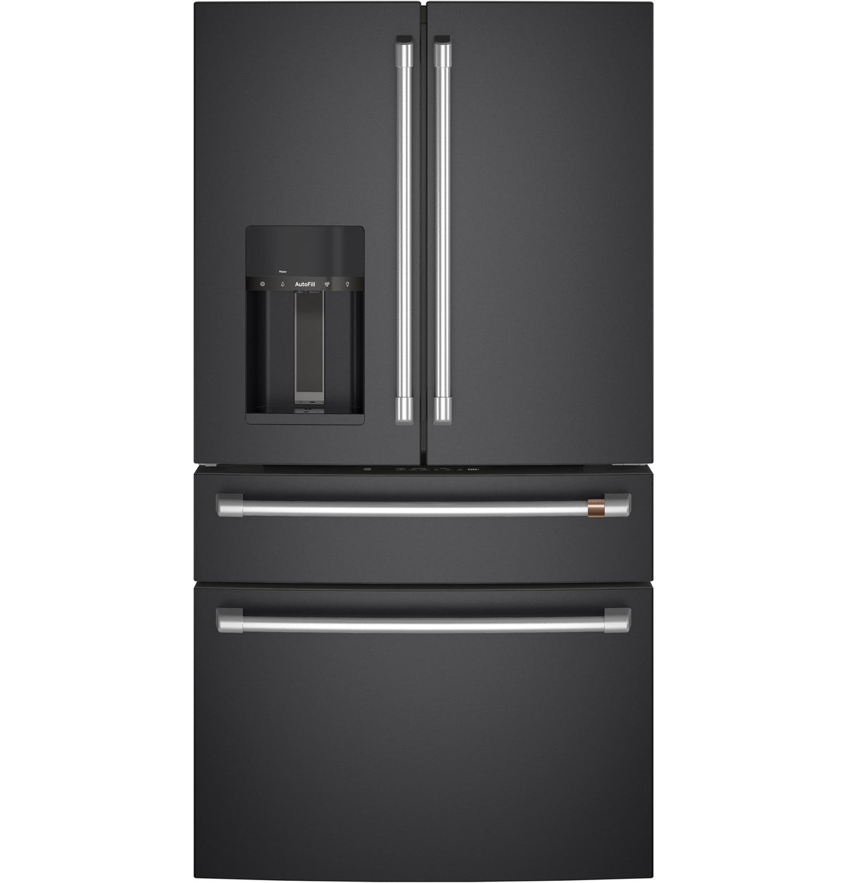 CAFE CVE28DP3ND1 CAFé™ ENERGY STAR® 27.8 Cu. Ft. Smart 4-Door French-Door Refrigerator Black