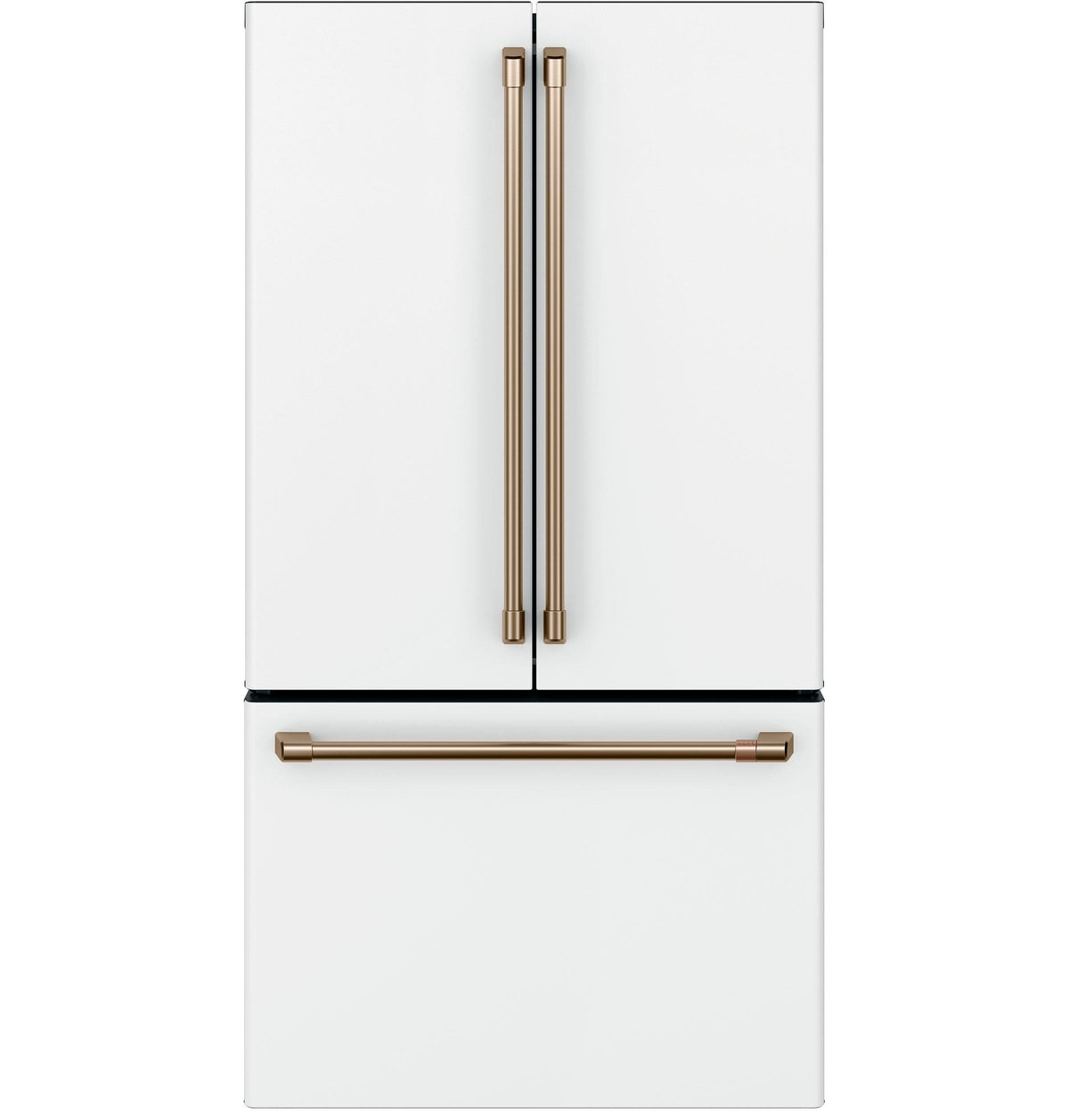 CAFE CWE23SP4MW2 CAFé™ ENERGY STAR® 23.1 Cu. Ft. Smart Counter-Depth French-Door Refrigerator White