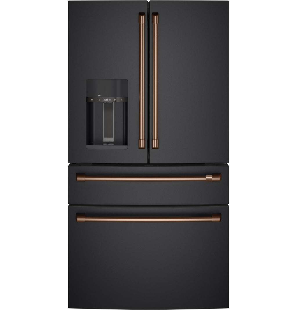 CAFE CVE28DP3ND1 CAFé™ ENERGY STAR® 27.8 Cu. Ft. Smart 4-Door French-Door Refrigerator Black