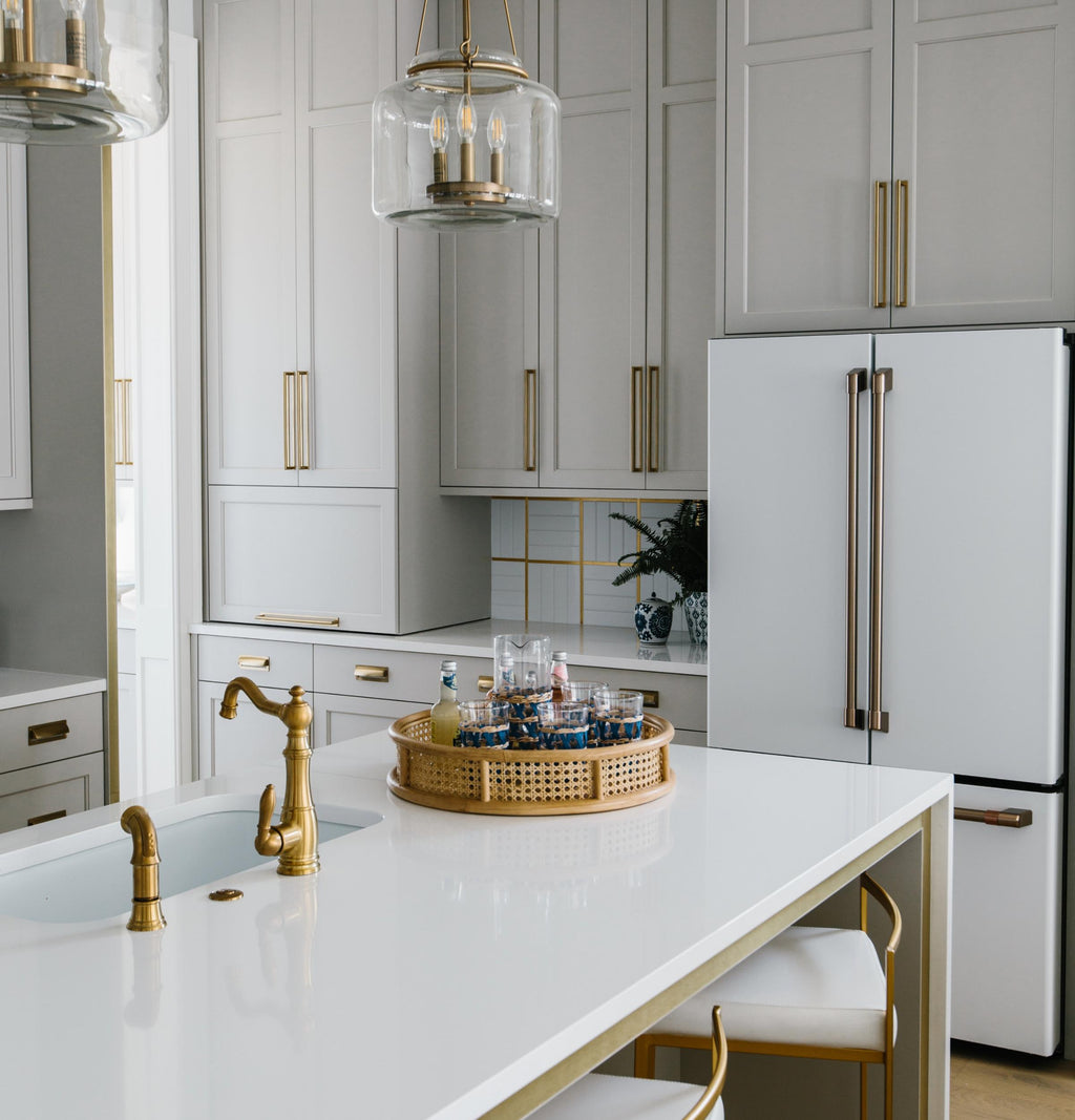 CAFE CWE23SP4MW2 CAFé™ ENERGY STAR® 23.1 Cu. Ft. Smart Counter-Depth French-Door Refrigerator White