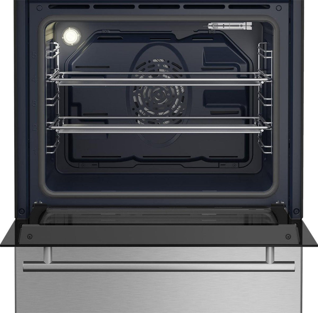 BLOMBERG APPLIANCES BIRU24102SS 24" Free-Standing Induction Slide-In Range, True Convection in Stainless Steel - BIRU24102SS