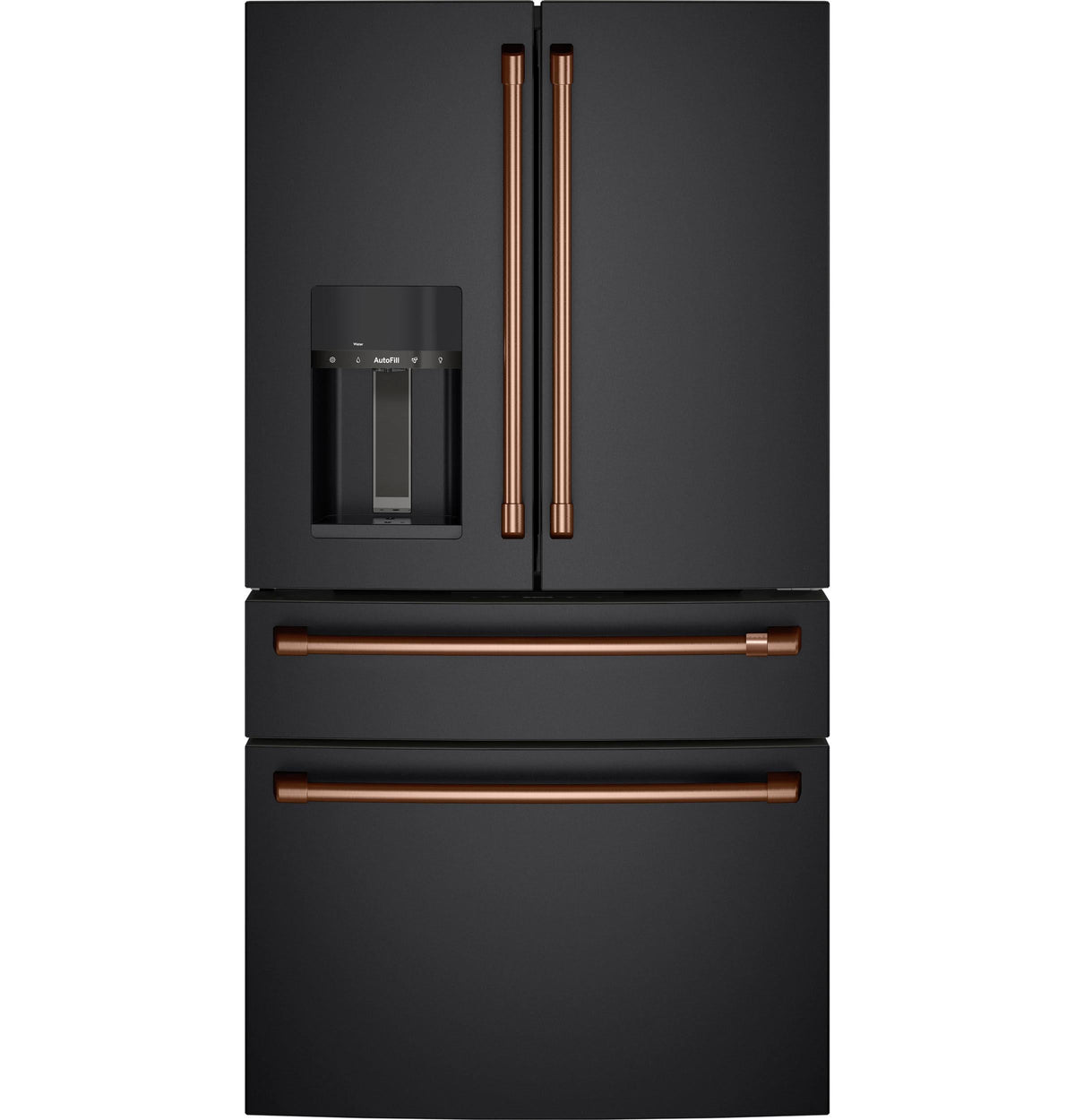 CAFE CVE28DP3ND1 CAFé™ ENERGY STAR® 27.8 Cu. Ft. Smart 4-Door French-Door Refrigerator Black