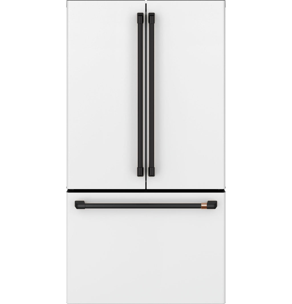 CAFE CWE23SP4MW2 CAFé™ ENERGY STAR® 23.1 Cu. Ft. Smart Counter-Depth French-Door Refrigerator White