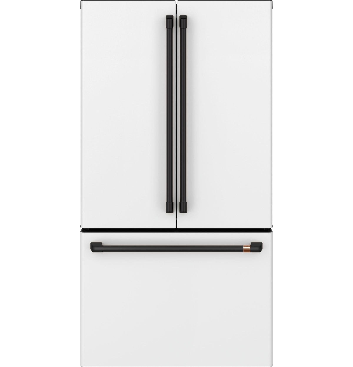CAFE CWE23SP4MW2 CAFé™ ENERGY STAR® 23.1 Cu. Ft. Smart Counter-Depth French-Door Refrigerator White