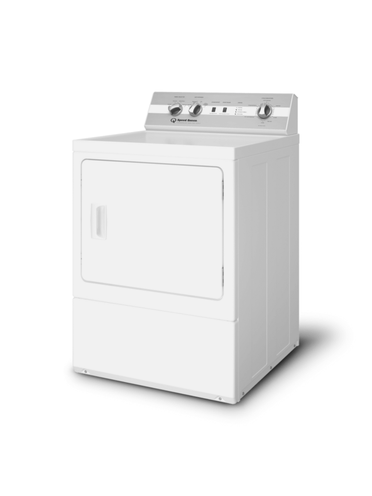 SPEED QUEEN DC5004WE DC5 Sanitizing Electric Dryer with Pet Plus Extended Tumble Steam  White - DC5004WE