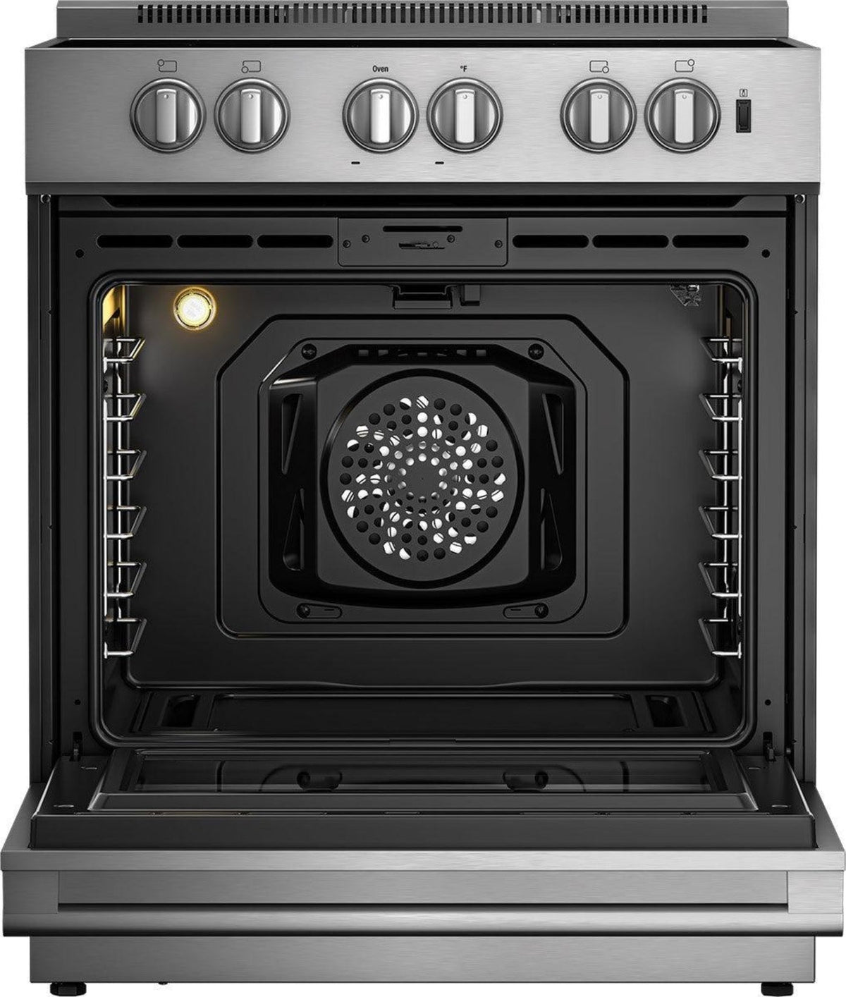 BLOMBERG APPLIANCES BERU30422SS 30in electric stainless range with 5.7 cu ft self clean oven, 4 burner in Stainless Steel - BERU30422SS
