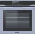 BLOMBERG APPLIANCES BWOS30200SS 30in Single Wall Oven, self clean, cool touch glass, in Stainless Steel - BWOS30200SS