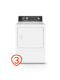 SPEED QUEEN DR3004WG DR3 Sanitizing Gas Dryer with Extended Tumble White - DR3004WG