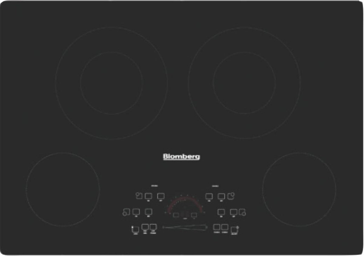 BLOMBERG APPLIANCES CTE30410 30in electric cooktop, 4 burner, touch controls Black - CTE30410