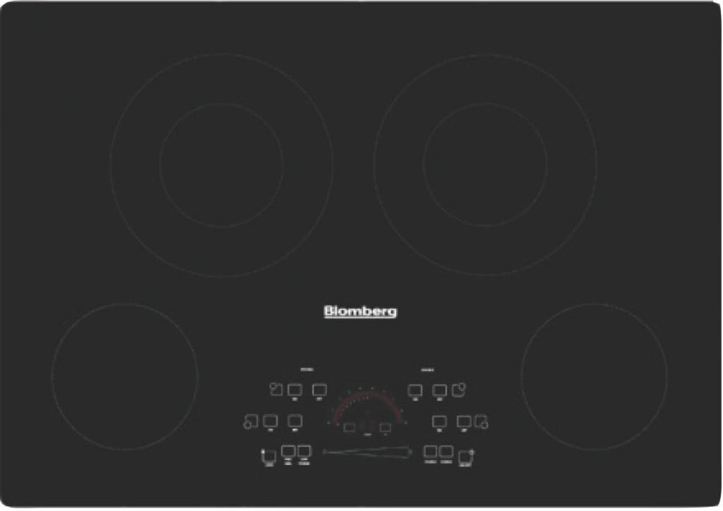 BLOMBERG APPLIANCES CTE30410 30in electric cooktop, 4 burner, touch controls Black - CTE30410