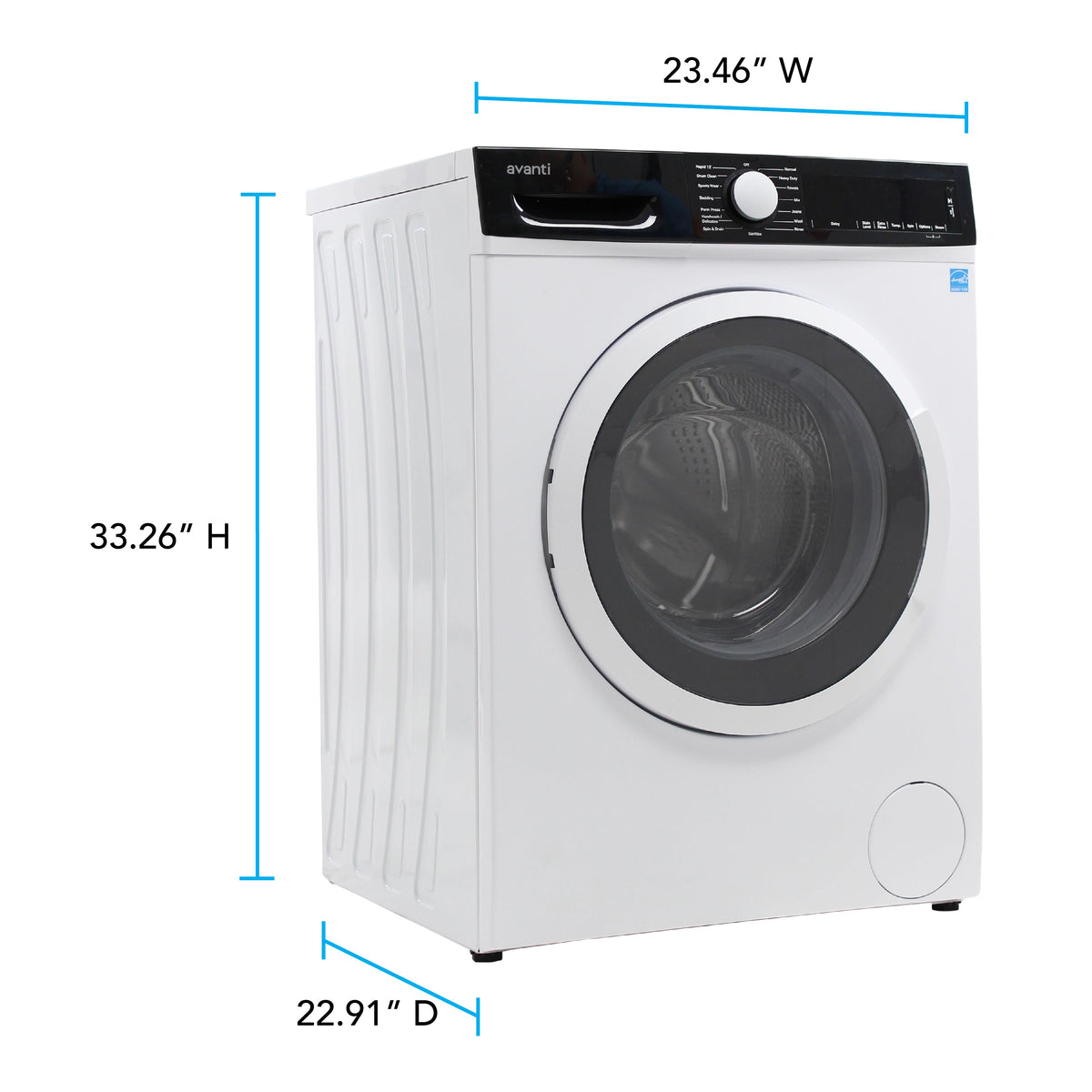 Avanti Front Load Washer - FLW22V0W
